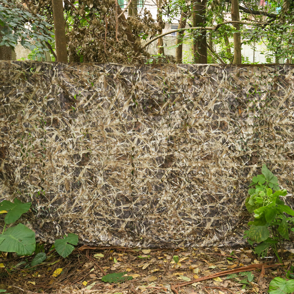 AUSCAMOTEK 300D camouflage netting for hunting blinds