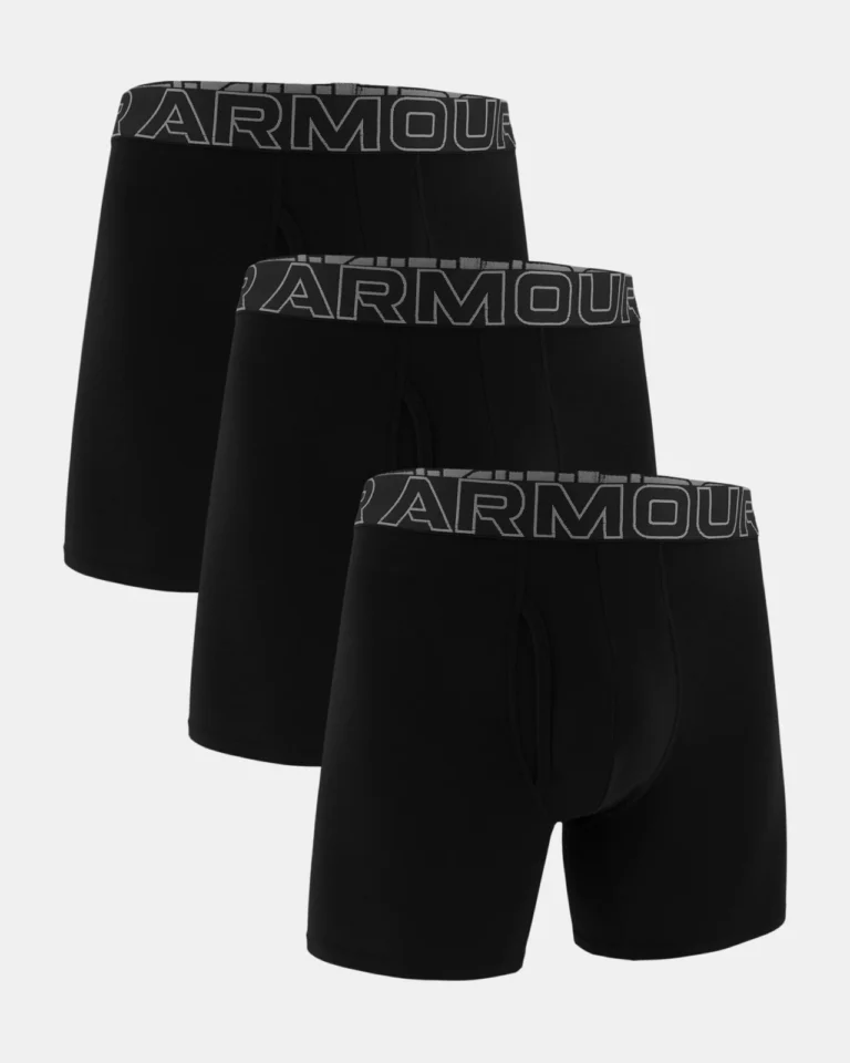 Under Armour Performance Cotton Men’s 6-inch 3-Pack Boxerjock