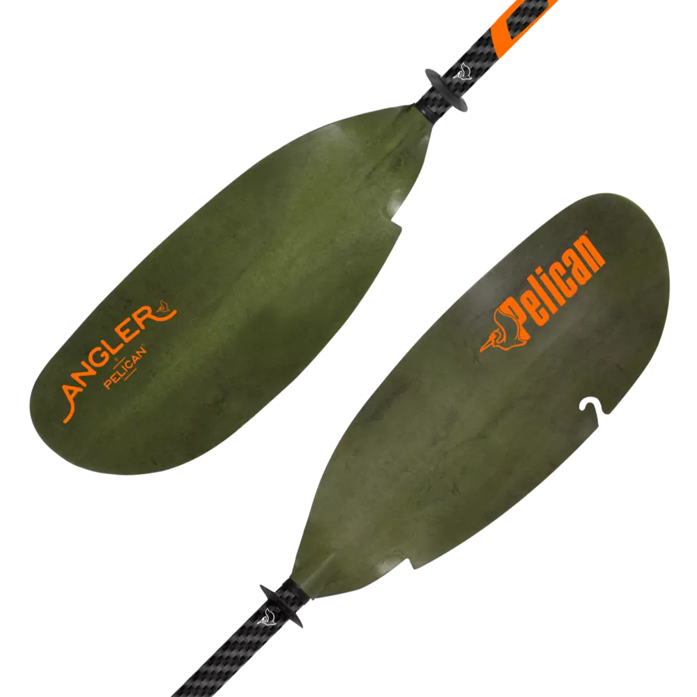 Pelican Catch 260 cm fishing kayak paddle in olive camo