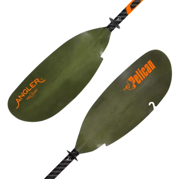 Pelican Catch 260 cm fishing kayak paddle in olive camo